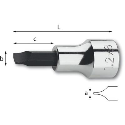 ***USAG 231 3/8 N 0.8x5.5x24  CHIAVE BUSSOLA (E)