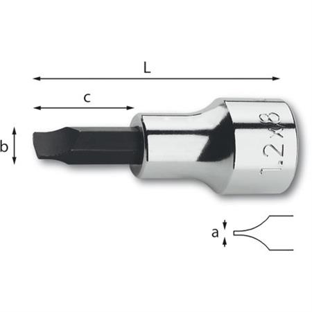 USAG 231 3/8 N 1x6.5x24  CHIAVE A BUSSOLA (E)