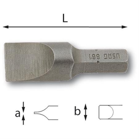 USAG 661 1x6.5  INSERTO                   (E)