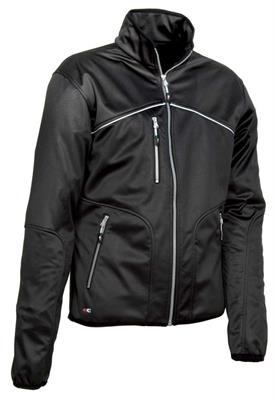 GIACCA SOFTSHELL COFRA ST.VINCENT ANTIVENTO ANTIPIOGGIA NERO