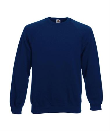 FELPA GIROCOLLO FRUIT RAGLAN BLU