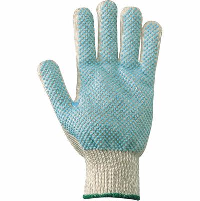 ***GUANTO PUNTINATO AZZURRO FILO NYLON NEWTEX