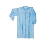 CAMICE POLIPROPILENE BIANCO PL365V CON BOTTONI (e)