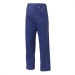 PANTALONE LAVORO COTONE 260GR. BLU MASSAUA