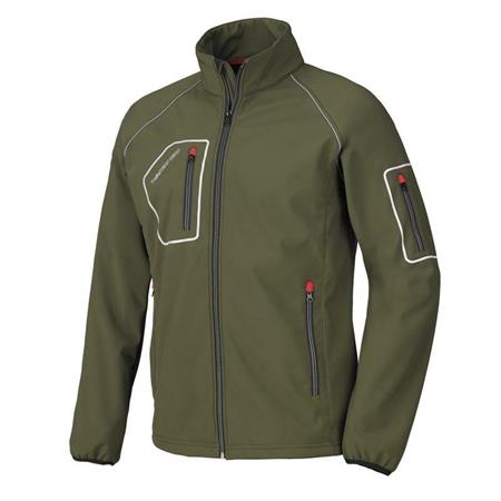 ***GIACCA ISSA SOFTSHELL JUST COLORE VERDE