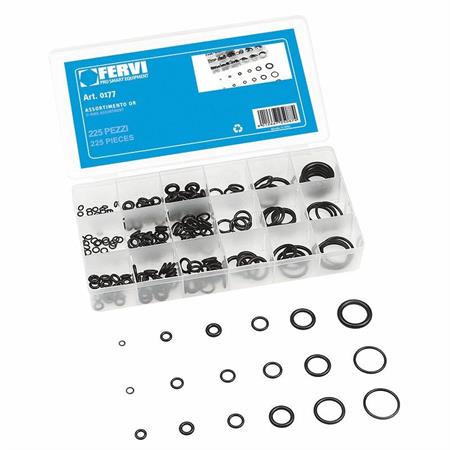 ASSORTIMENTO 225 O-RING FERVI 0177