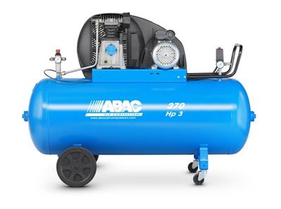 COMPRESSORE ABAC PRO A39B 270 CM3 - CINGHIA 270LT 3HP MONOFASE