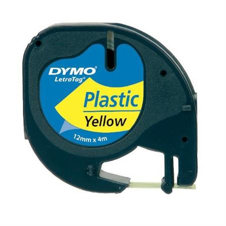 NASTRO DYMO 91202 GIALLO MM.12X4MT. LETTRATAG