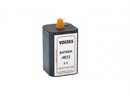 BATTERIA 4R25-6 VOLT PER LAMPEGGIATOR - 09212