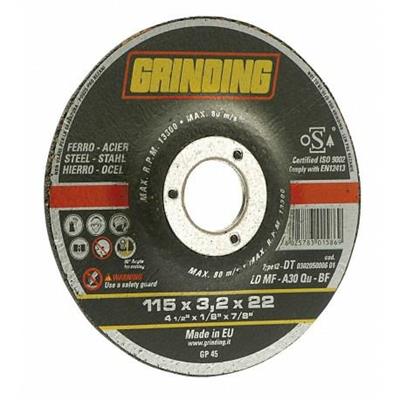 DISCO GRINDING 125X3,2 ACCIAIO