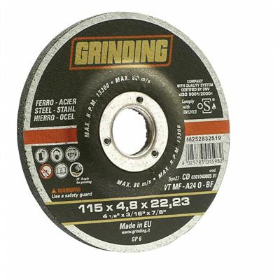 DISCO GRINDING 115X6,4 ACCIAIO