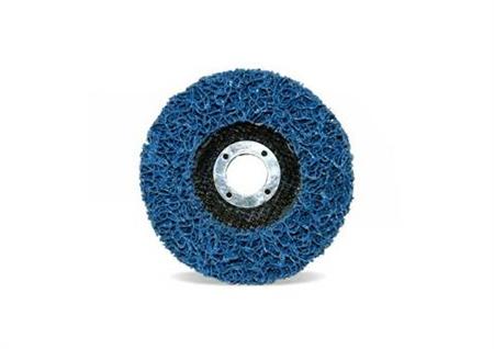 DISCO FIBRA BLUE CLEANER 115 BKB PER DECAPPAGGIO