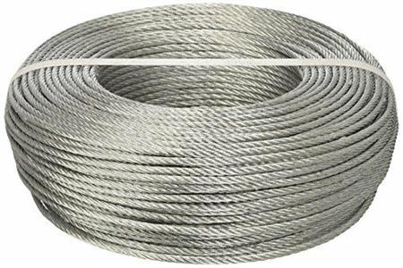 FUNE COMMERCIALE ACCIAIO ZINCATA  MM.3 MT.100