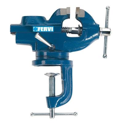 MORSA GIREVOLE ATTACCO MORSETTO VITE GANASCE MM.60 FERVI 0146/60