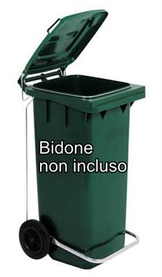 PEDALE + FERMASACCO PER BIDONI    LT.120