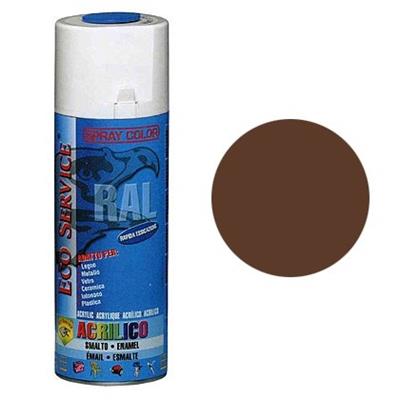 SPRAY ML.400 MARRONE CHIARO -     RAL8011