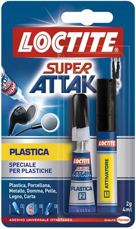 SUPER ATTAK - PLASTICA 2 G. + 4 ML.