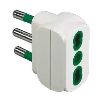 ADATTATORE 1S. 16A+T 1P 10/16