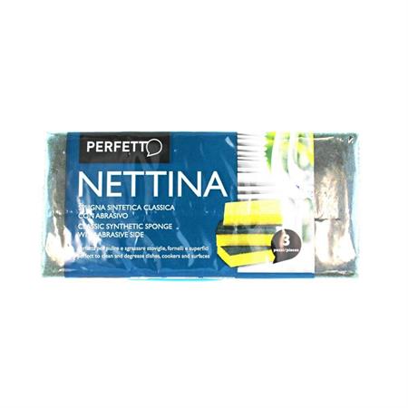 SPUGNA CON ABRASIVO PZ.3 NETTINA