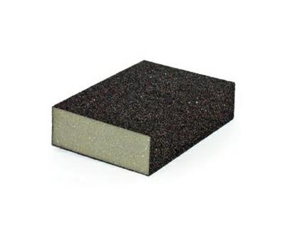 ***SPUGNA ABRASIVA BSA 98X69X26   COARSE P.60 SU LEGNO