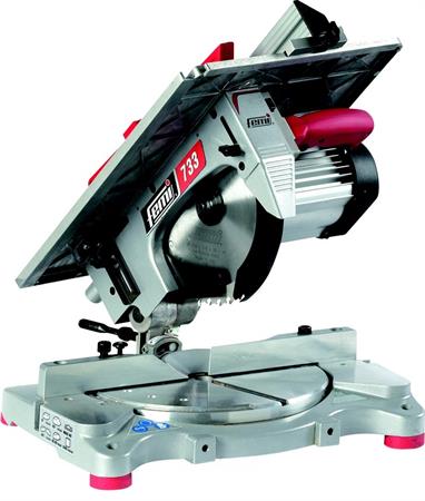 TRONCATRICE FEMI 733 D.254 C/PIANO - MOTORE 1300W A INDUZIONE