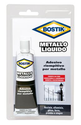 BOSTIK  METALLO  LIQUIDO  ADESIVO RIEMPITIVO 55ML.