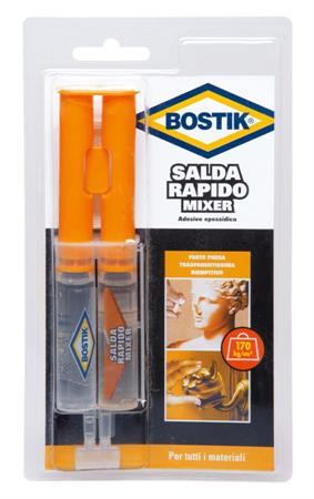 BOSTIK SALDA RAPIDO MIXER BICOMP. EPOSSIDICO 24ML.