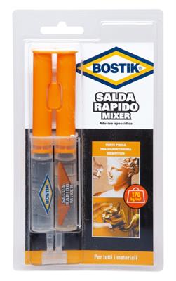 BOSTIK SALDA RAPIDO MIXER BICOMP. EPOSSIDICO 24ML.