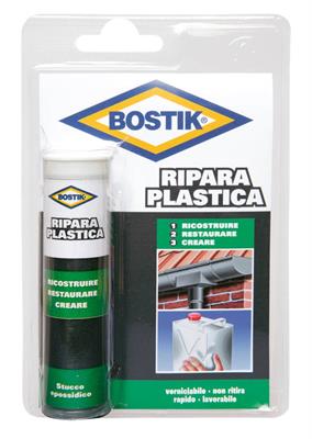 BOSTIK RIPARA PLASTICA IN STICK   STUCCO EPOSSIDICO 56GR.