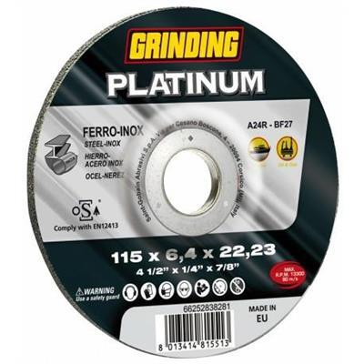 DISCO GRINDING PLATINUM STRIPPER  D.115 PER DECAPAGGIO  MAT.VARI