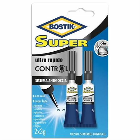 BOSTIK SUPER CONTROL ADESIVO LIQUIDO SUPER FORTE GR.3 PZ.2