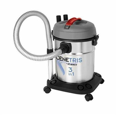 ASPIRACENERE SOLIDI/LIQUIDI 1200W LT.20 C/RUOTE CENETRIS