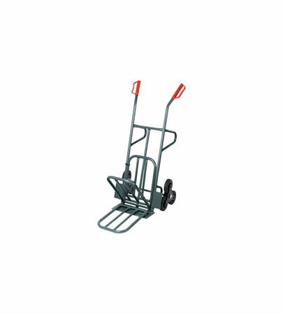 CARRELLO IN METALLO X GRADINI A 6 RUOTE  RIBITECH PRCD6R